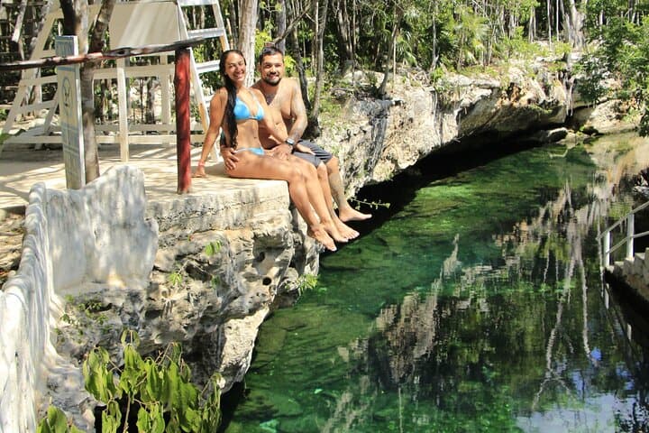 Explore 5 Cenotes from Playa del Carmen: Casa Tortuga Guided Swim and Lunch photo 2