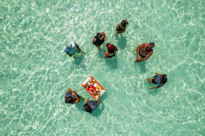 Luxury Catamaran Bora Bora: Lagoon Sailing, Snorkeling & Floating Bar Experience photo 5