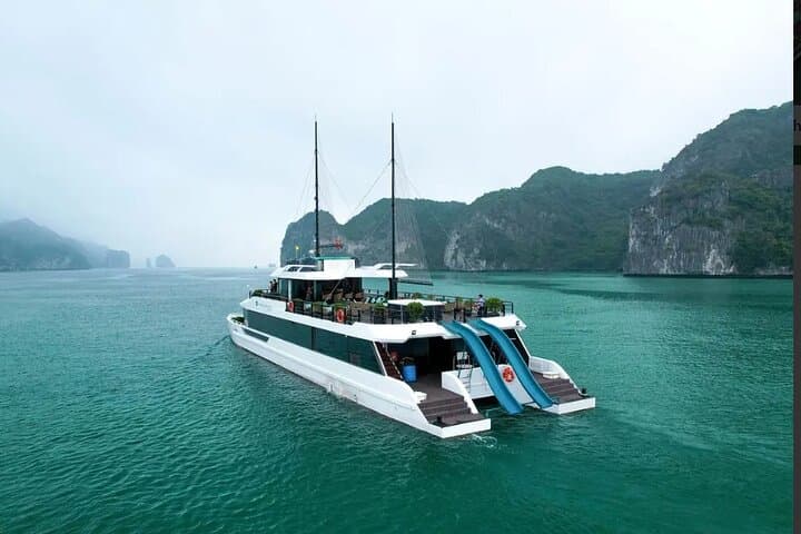 Halong Catamaran Luxury Day Cruise — Kayak Lan Ha Bay & Beach Swim photo 1