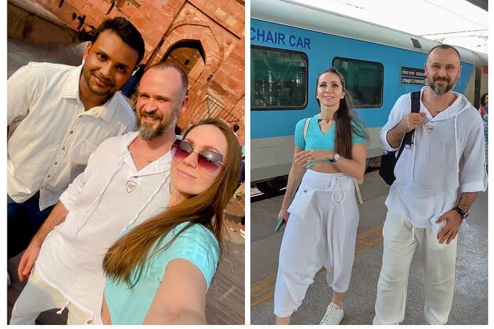 Taj Mahal Day Trip by Gatimaan Express — All-Inclusive Agra Tour from Delhi