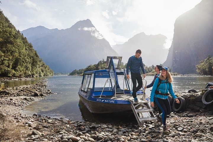 Milford Sound Cruise and Milford Track Day Walk from Te Anau