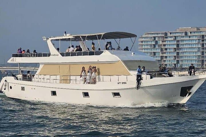 Dubai Marina Luxury Shared Yacht Cruise with Meals and Skyline Views photo 4