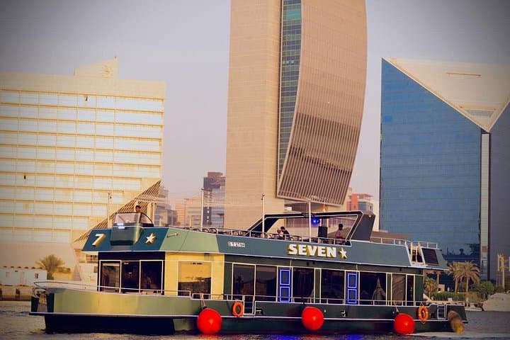 Deira Creek Luxury Dinner Cruise: 2-Hour Glass Dhow Evening in Dubai photo 3
