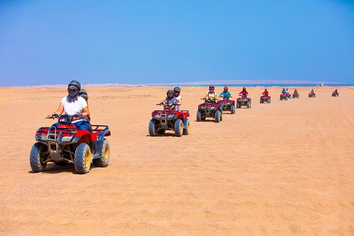Hurghada Desert Family Safari: Quad, Jeep, Camel & Bedouin Dinner photo 1