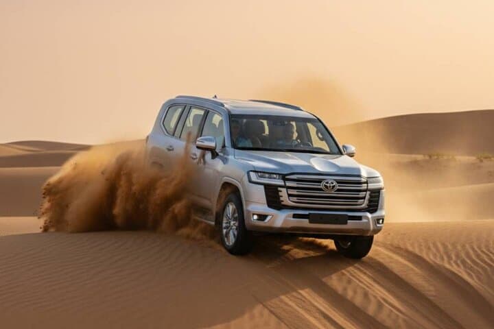 Dubai Desert Safari with Dune Bashing, Camel Ride & BBQ Dinner