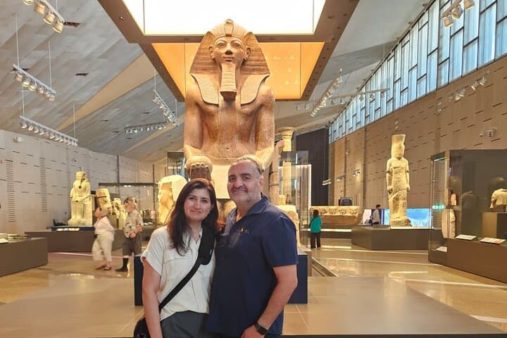 Overnight Cairo Tour from Alexandria Port — Giza Pyramids, GEM & Private Egyptologist Guide