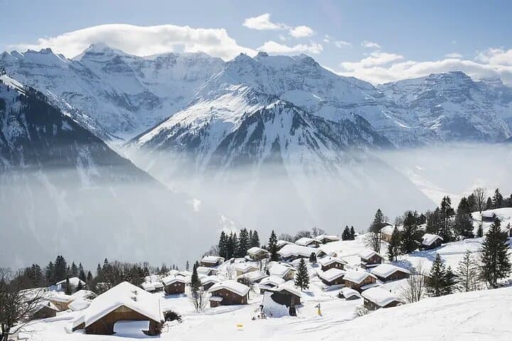 Full-Day Bernese Oberland Winter Adventure to Mount First from Zurich photo 3