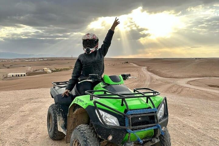 Agafay Desert Quad Safari, Camel Ride & Bivouac Dinner Near Marrakech