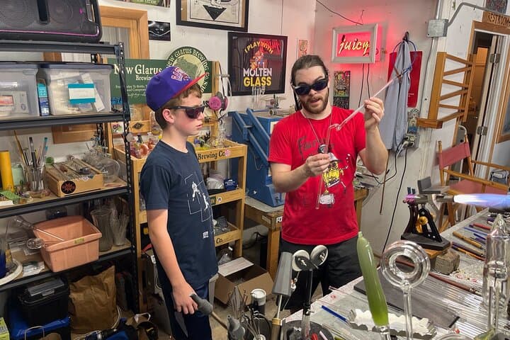 Madison Introduction to Glassblowing Class — 90-Min Hands-On Studio Experience