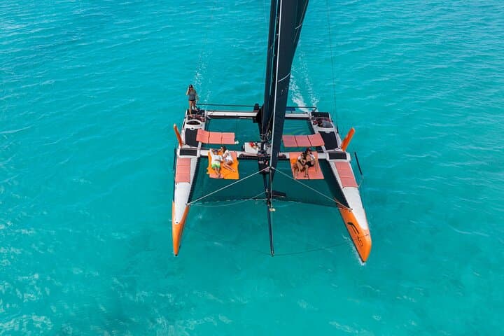Bora Bora Sunset Catamaran Cruise: Luxury Evening Sail on a 40ft Sport Catamaran photo 3