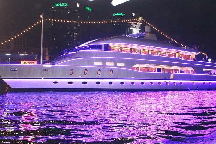 Dubai Deira Creek Luxury Yacht Dinner Cruise — 2-Hour Evening with Live Shows photo 1