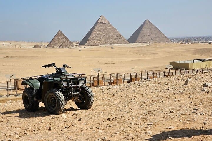 ATV Around the Pyramids: 1-Hour Giza Desert Ride with Pyramid Views photo 2