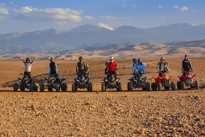 Agafay Desert Quad Adventure: Sunset Camel Ride & Moroccan Dinner Show photo 6