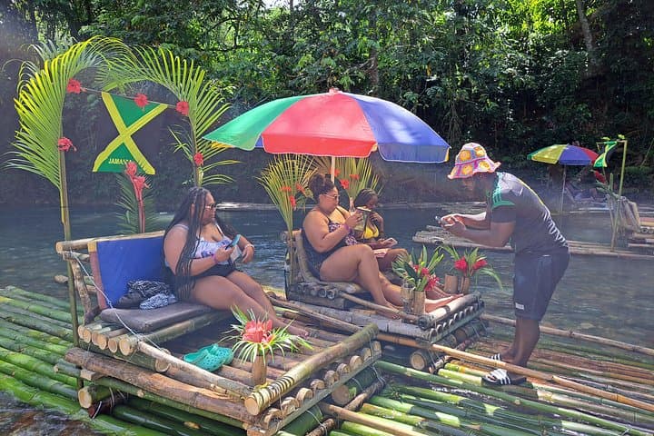 Bamboo Rafting on Jamaica’s Great River with Limestone Foot Massage photo 3