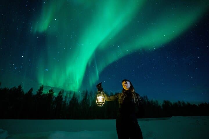Rovaniemi Unlimited Range Northern Lights Hunt — All-Night Aurora Photo Safari photo 1