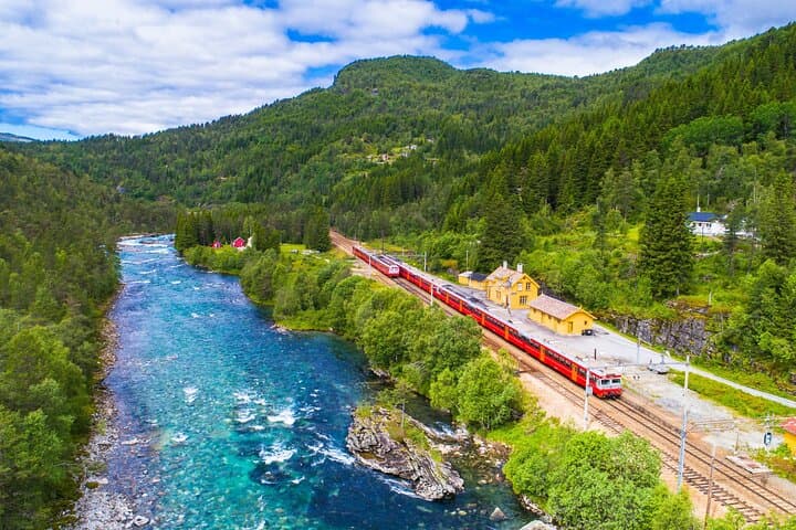 Flåm Railway, Nærøyfjord Cruise & Stegastein Viewpoint — Full-Day from Bergen