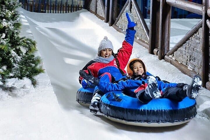 Ski Dubai Snow Plus Pass: Indoor Snowpark, Ski Session & Snow Bullet Zipline