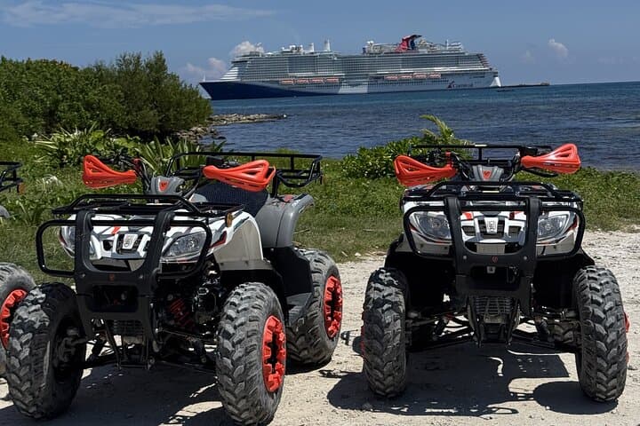 Costa Maya Open Bar ATV Adventure: Mahahual Beach Ride and Open-Bar Lunch
