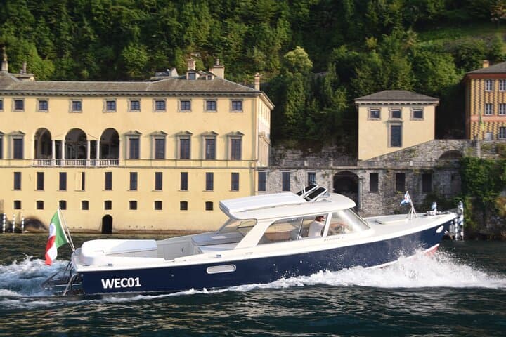 Cruise Lake Como Aboard the Classic Bertram 31 Sedan