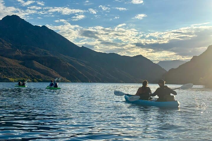 Sunset Kayak Through Black Canyon: Emerald, Echo & Lover's Caves on the Colorado River photo 5