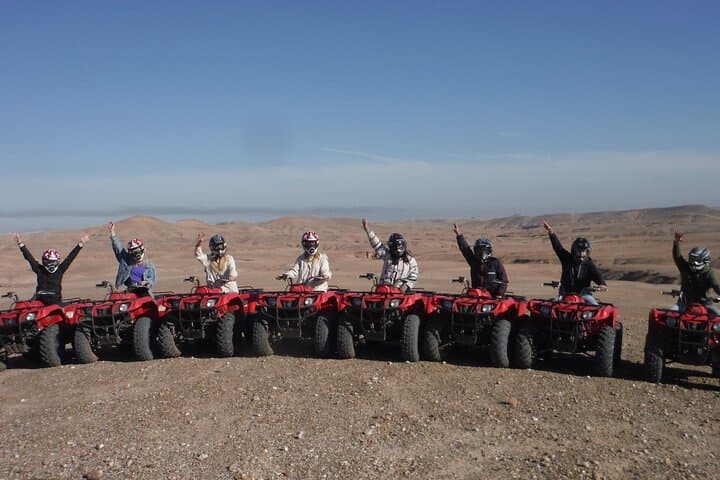 Agafay Desert Quad and Camel Ride from Marrakech — 3–4 Hour Off‑Road Adventure