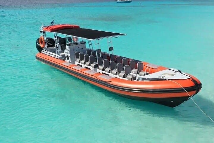 Curaçao Powerboat Private Charter & Snorkel: 2-Hour High-Speed Coastal Adventure
