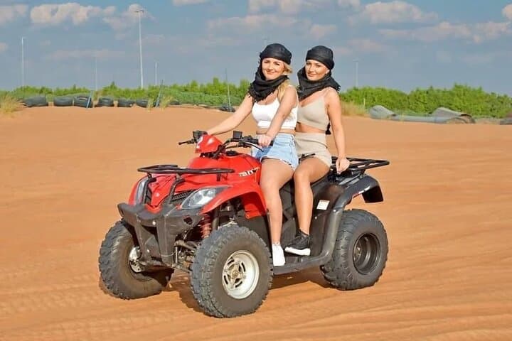 Dubai Desert Safari: Camel Ride, Dune Bashing & Optional Quad Bike at Sunset
