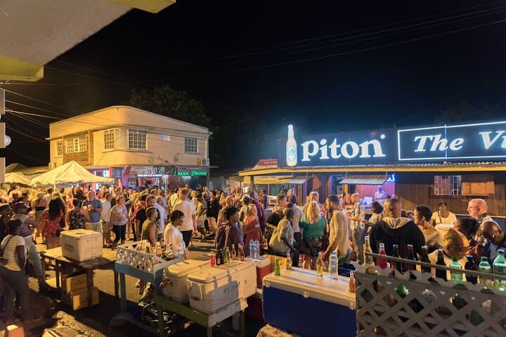 Friday Night Street Party in Gros Islet — St. Lucia Live Music, Food & Dance