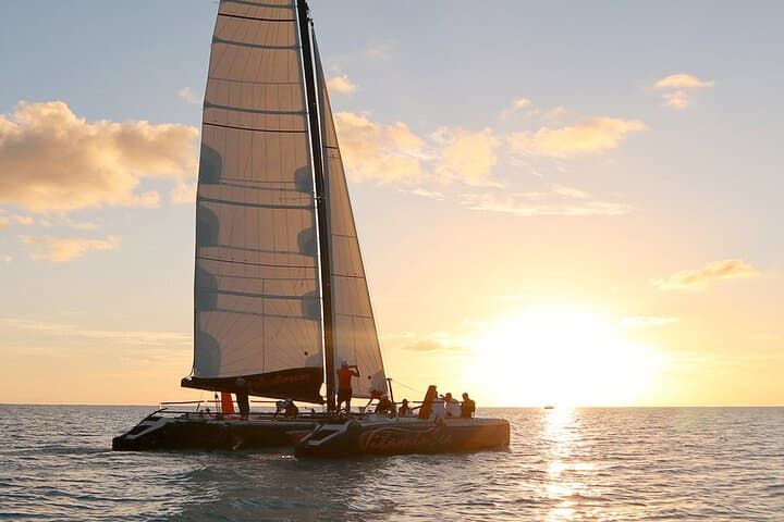 Bora Bora Private Sunset Catamaran — 40-ft Catamaran Evening Cruise photo 5