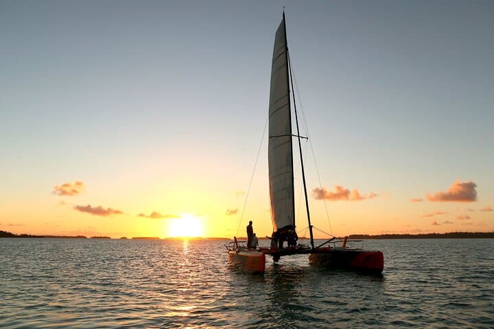 Bora Bora Private Sunset Catamaran — 40-ft Catamaran Evening Cruise photo 6
