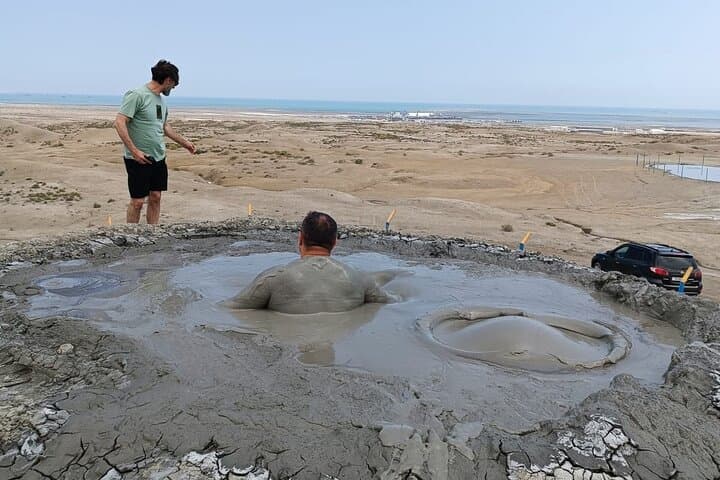 Gobustan: Mud Volcanoes and Ancient Petroglyphs — Day Tour from Baku