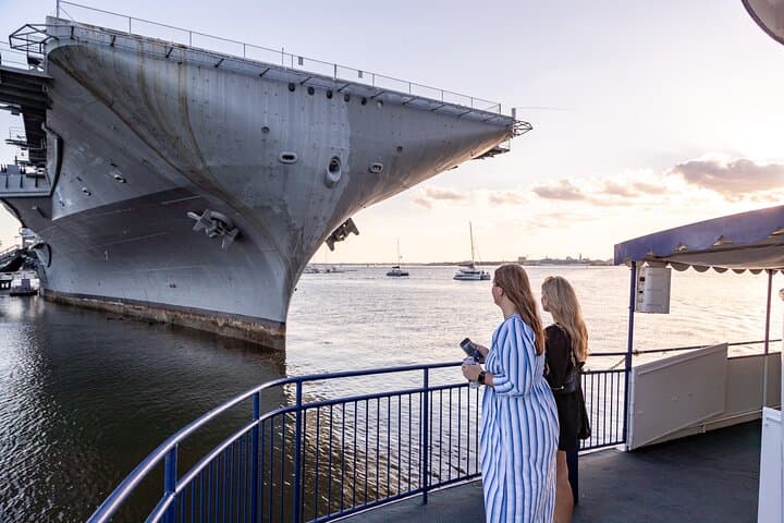 90-Minute Charleston Harbor Cruise — Fort Sumter, USS Yorktown & Dolphins photo 1