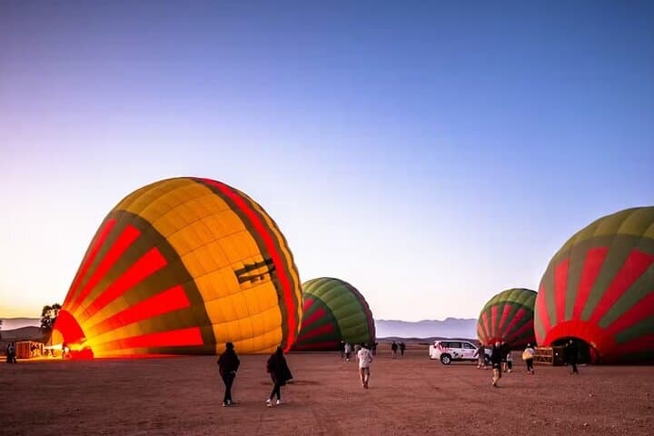 Marrakech Sunrise Balloon Flight and Agafay Desert Breakfast by 4x4 photo 5