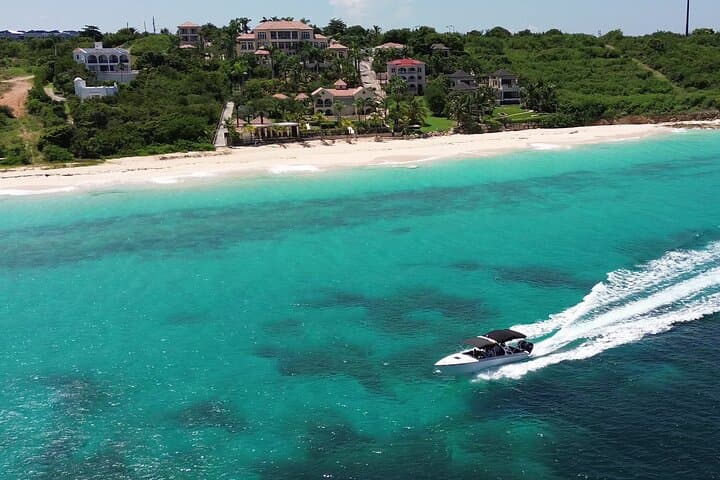 Private Speed Boat Charter to Anguilla: Full-Day Snorkel, Beaches & Bays from St. Maarten photo 2