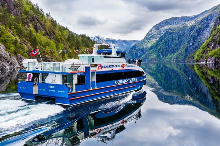 Mostraumen Fjord Cruise from Bergen — Half-Day Catamaran Through Narrow Straits