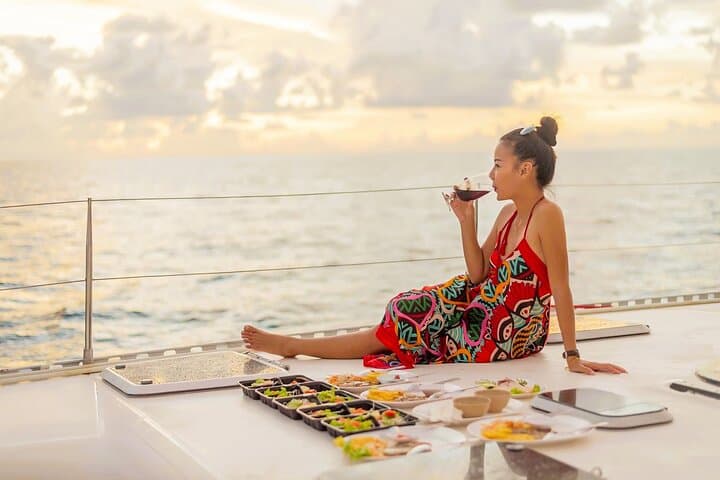 Phuket Catamaran Sunset Cruise to Promthep Cape with Dinner photo 5