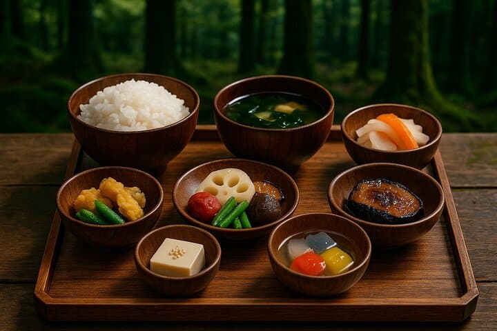 Hiroshima Forest Kyudo and Village Life Experience — Kyudo, Shojin Ryori & Rice-Field Walk photo 5