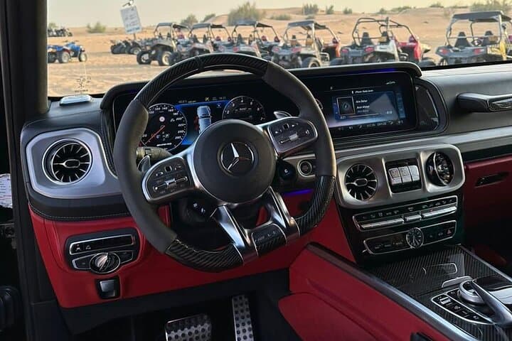 VIP G‑Class Desert Safari in Dubai — Luxury Dune Bashing, Camel Rides & BBQ photo 3