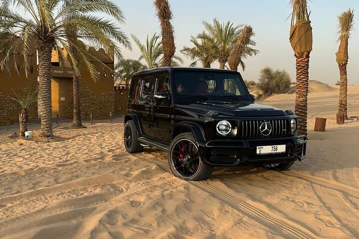 VIP G‑Class Desert Safari in Dubai — Luxury Dune Bashing, Camel Rides & BBQ photo 4