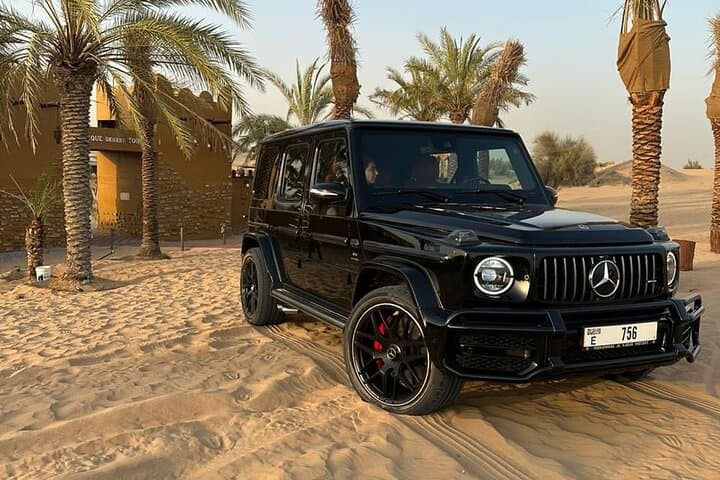 VIP G‑Class Desert Safari in Dubai — Luxury Dune Bashing, Camel Rides & BBQ photo 5