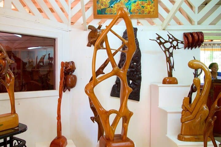 Morne Fortune Arts & Crafts Tour: Castries Views, Estate Demonstrations, and Local Woodwork photo 2