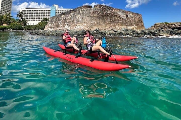 Pedal Condado Lagoon: Chiliboats Waterbike Eco-Tour in San Juan