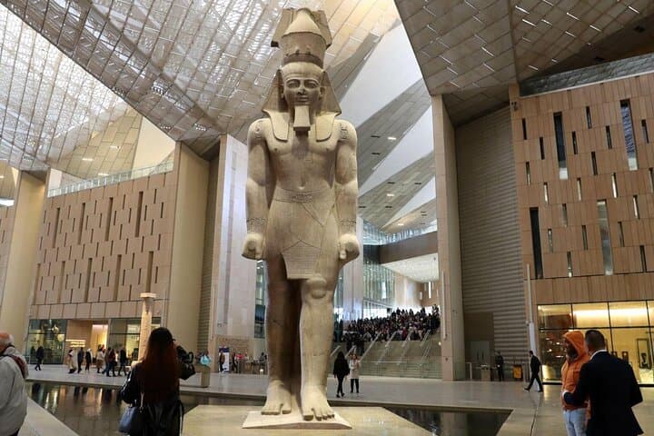 Grand Egyptian Museum & Giza Pyramids Guided Day Tour with Egyptologist photo 3