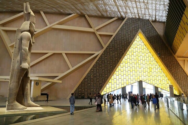 Grand Egyptian Museum & Giza Pyramids Guided Day Tour with Egyptologist photo 5
