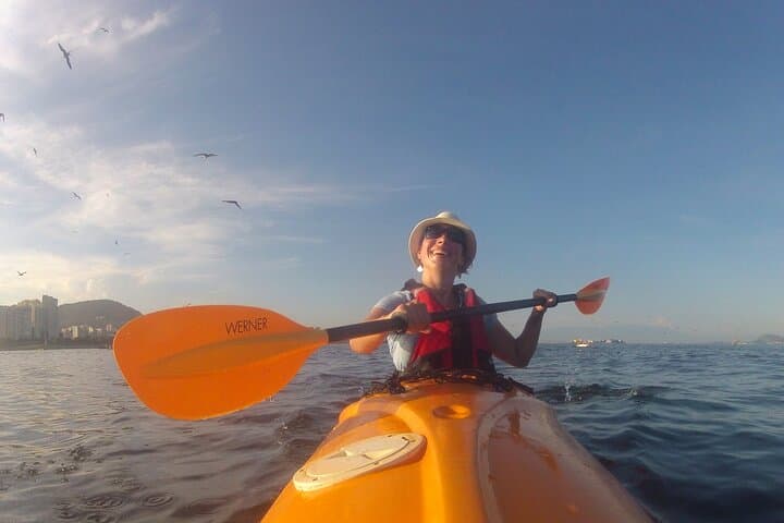 Sea Kayaking from Urca: Paddle Past Sugarloaf & Forte da Laje in Rio de Janeiro
