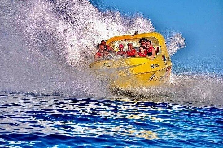 Red Sea Rush: Hurghada Parasailing, Banana Boat & Jet Boat Combo photo 4