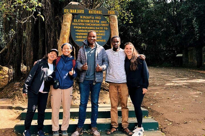 Marangu Gate Day Hike on Mount Kilimanjaro: Mandara Huts Day Trek