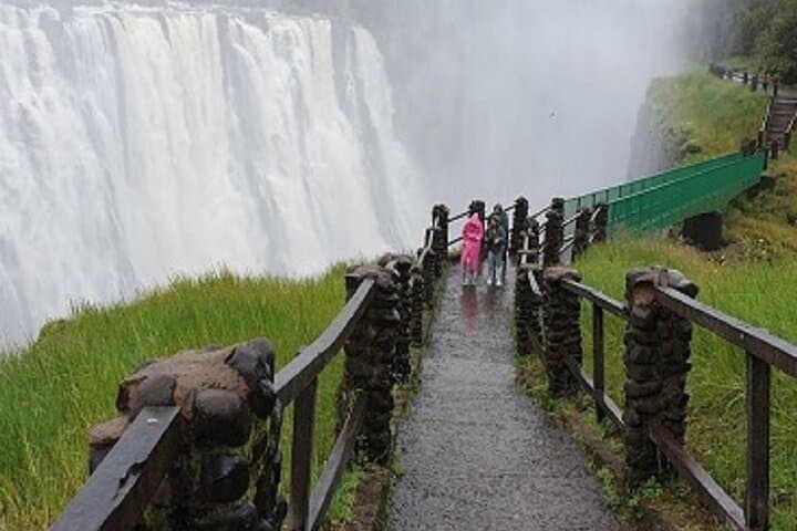 Victoria Falls Guided Walking Tour — Zambia & Zimbabwe Panorama