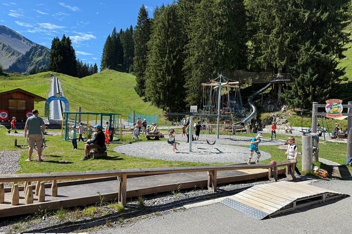 Alpine Playground Monster Scooter Ride from Lucerne — Family-Friendly Mountain Adventure