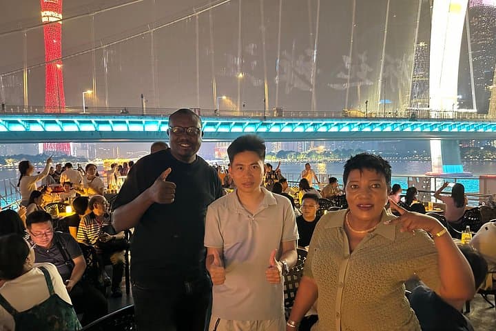 Guangzhou Pearl River Night Cruise and Canton Tower Night Tour: Illuminated River Cruise & Observation Deck photo 4